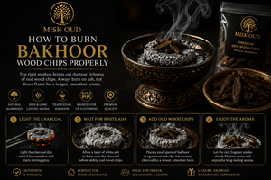 How To Burn Bakhoor Wood Chips Properly at Home
