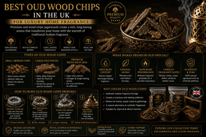 Best Oud Wood Chips in the UK for Luxury Home Fragrance