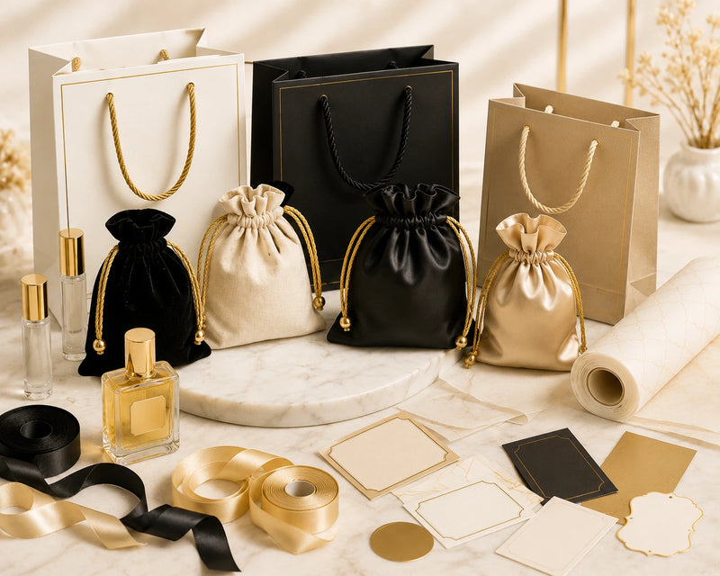 Branded Bags, Pouches and Ribbons
