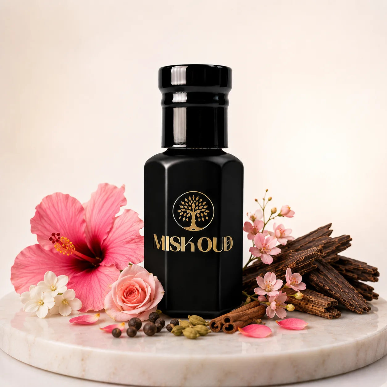 Floral Oriental Perfume Oil – Hibiscus Mahajad Attar