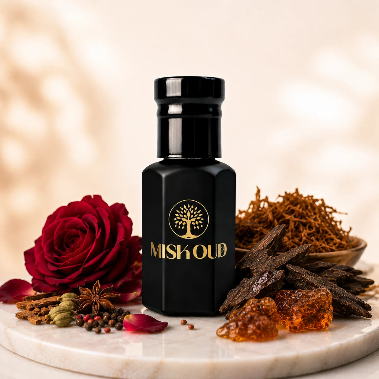 Velvet Tobacco Rose Perfume Oil – Tobacco Rose Style Floral Attar