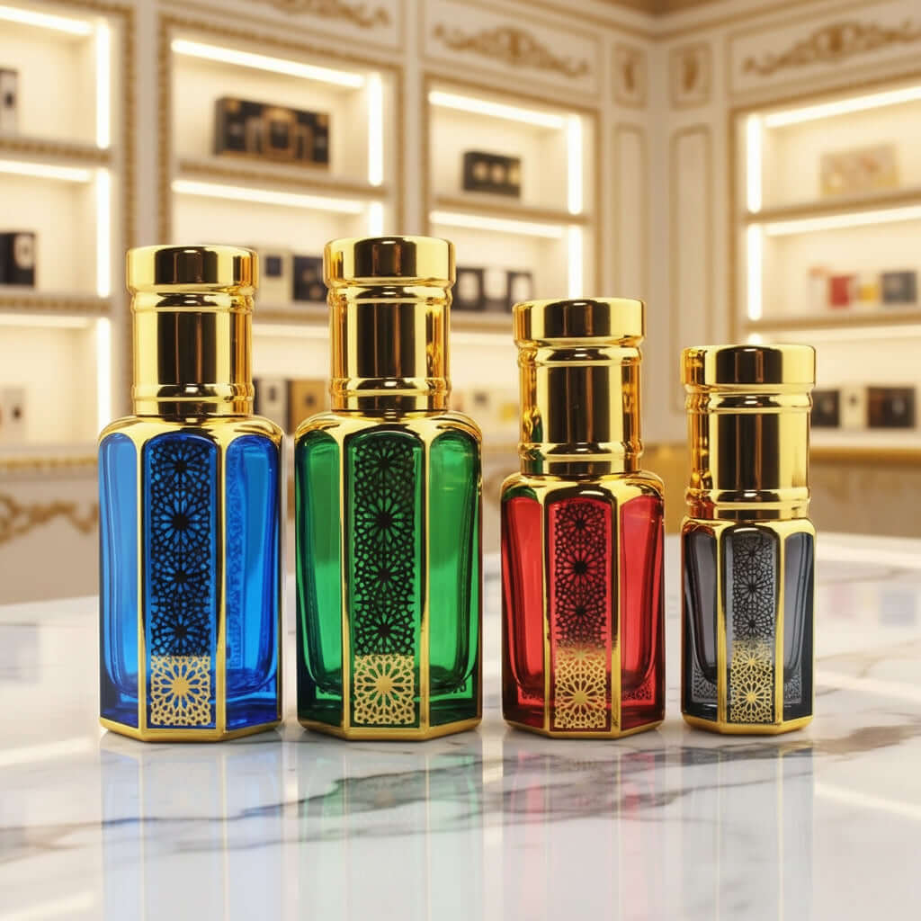 Bulk perfume oil bottles – wholesale packaging bottles for perfume oils and attars