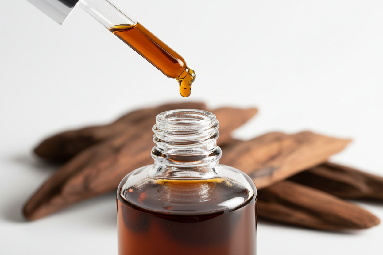 Majestic Oud Oil distilled from wild Hainan agarwood