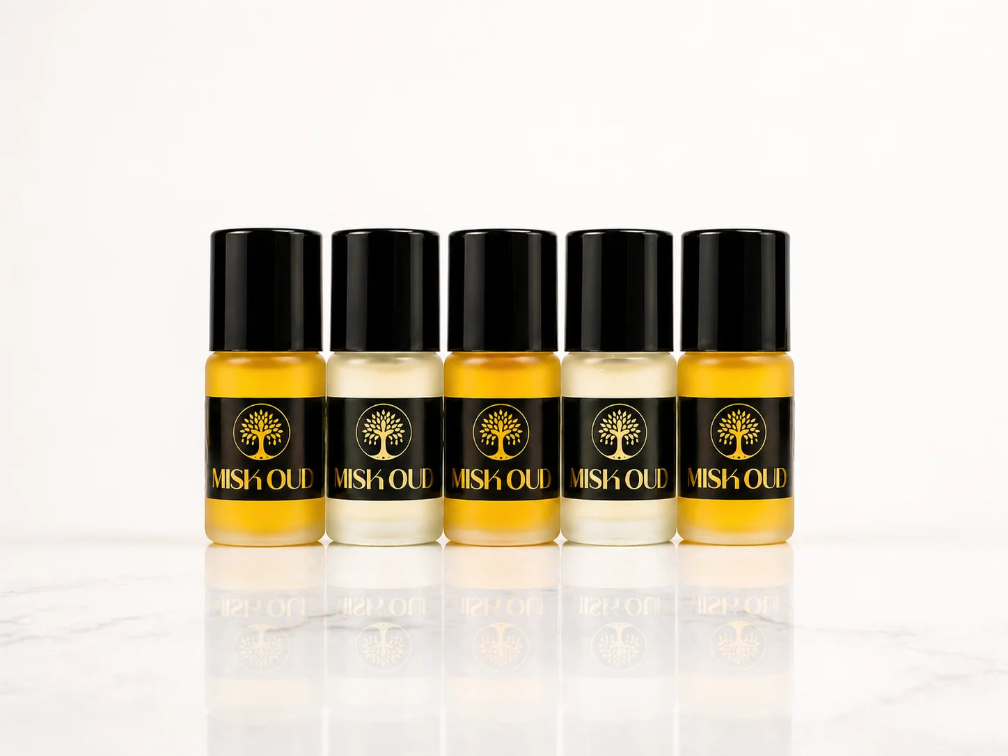perfume oil sampler set UK 5 bestsellers attar testers